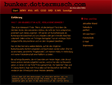 Tablet Screenshot of bunker.dottermusch.com